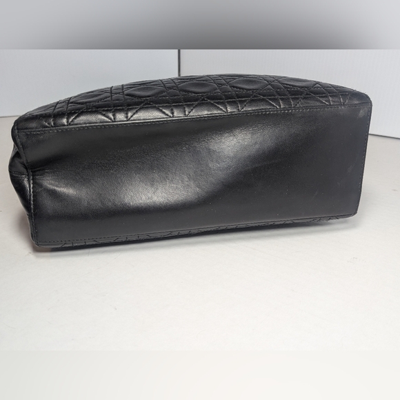 Christian Dior 'Lady Dior' Vintage Cannage Lambskin Shoulder Bag - Picture 5 of 13